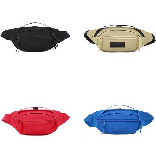 44th Pack Chest Bags Unisex Fanny Pack Fashion Waist Bags Men Canvas Hip-Hop Belt Bag Men Messenger Bag 18ss Small Shoulder Bag