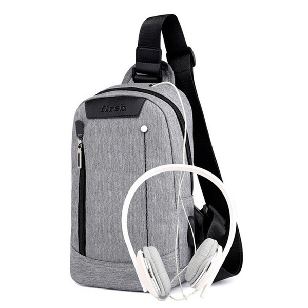 Hot New Wear-resisting Oxford Fabric Multi-function Men's Chest Bags Leisure Small Hanging Bags Factory Shipping Z983