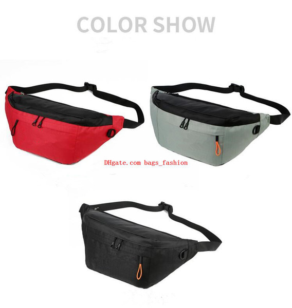Waist Bag Luxury Designer Cross Body Bags With Brand Letters Chest Bag Men Fashion Outdoor Sport Waterproof Waist Belt Bags Free Shipping