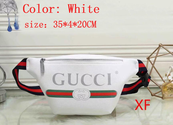 2019 Designer leathe Waist GUCCI bag Pattern waist bags women men shoulder bags Belt Shoulder chain Bags Handbags #322