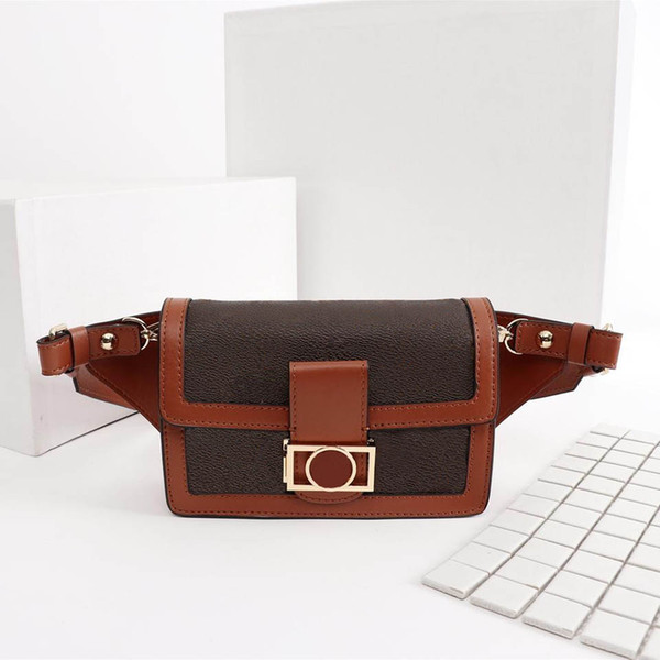 Fashion women chest bag luxury woman pockets newest lady Waist Bags Size 19.5*13 cm model M44393