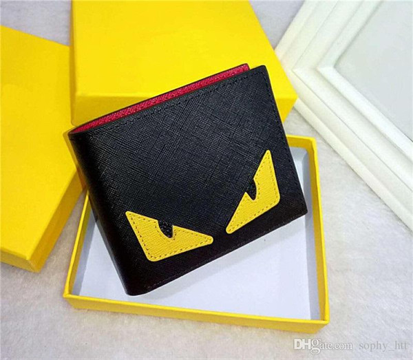 High-quality Men's wallets pu leather fashion cross-wallet mens designer card wallets pocket bag European style purses new wholesale