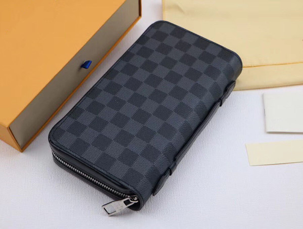 2018 New Mens Fashion Classic Design Casual Credit Card Holder Hiqh Quality Real Leather Ultra Slim Wallet For Mans