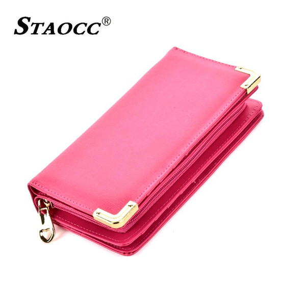 Large Capacity Women Wallet Long Leather Clutch Purse Hand bag Wallet Coin Purse Card Holder Cell Phone Purse Female Big Wallets