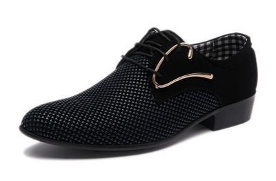 Mens Luxury Derby Shoes Men's Flat Oxfords Casual Slip-On Dress Wedding Leather Shoes Footwear Male Business Shoes Plus Size 46