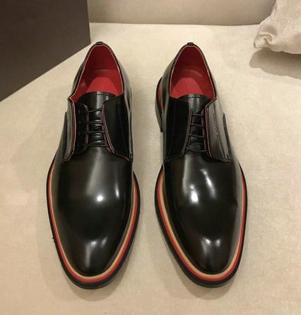 New Brand Men Dress Shoes Wholesale Genuine Leather fashion Designer Casual Shoes Business Wedding Oxfords Flanging shoes New arrive