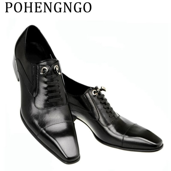 Men Handmade Italy Designer Vintage Men's Oxford Shoes Genuine Leather Wedding Party Shoes Formal Casual Brand Male Dress