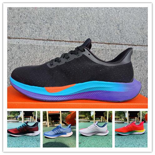 new Pegasus Turbo Barely Grey Hot Punch Black White casual shoes For Men Women React ZoomX Pegasus 35x Eur 36-45