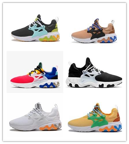 New React Presto BEAMS men women running shoes DHARMA triple black Breakfast Teal Tint mens trainer breathable sports sneakers