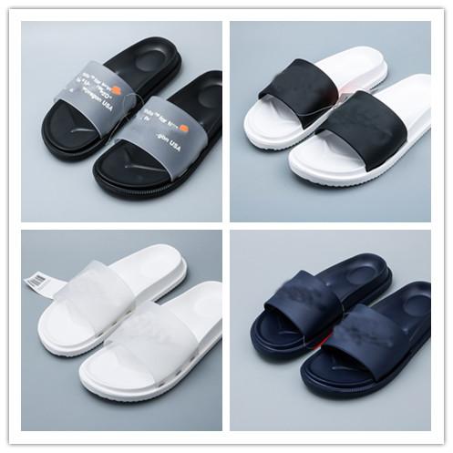 Men Women Sandals Beach shoes Designer Shoes Luxury Slide Summer Fashion Wide Flat Slippery Sandals Slipper Flip Flop size 35-45 flower box