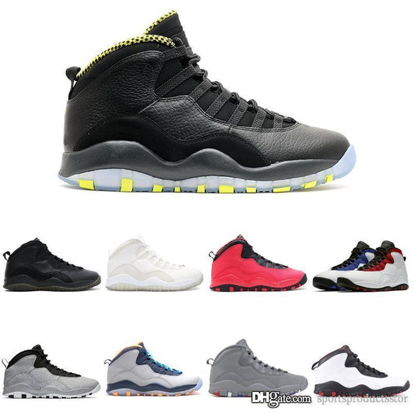 Mens basketball shoes 10 Desert Cat Tinker Cement 10s mens shoes Grey Cool grey iam back Powder blue trainers sports sneaker size 7-13