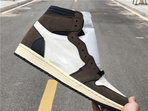 2019 New Release 1S High OG TS SP 1 Man casual Shoes Sail Dark Mocha University Red Outdoor Sneakers CD4487-100 US 7-12