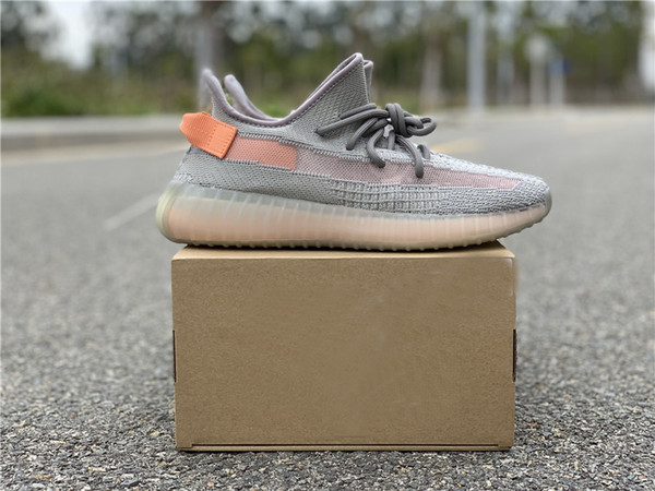 2019 latest True Form authentic 350 V2 Clay Sply Kanye West Originals men's and women's casual shoes running shoes EG7492