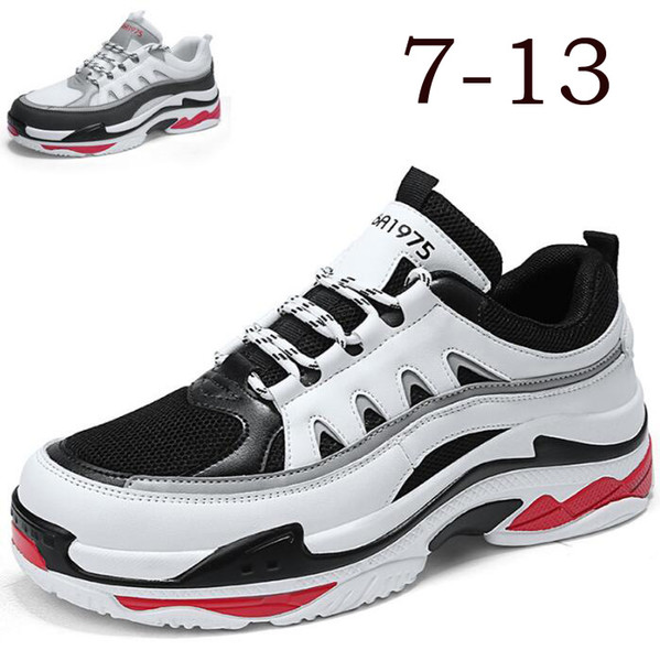 Best Popular Large Size Fashion Sports Shoes New Men's Casual Student Running Shoes Youth Breathable Wearable Trend Sports Shoes (Size 7-13)