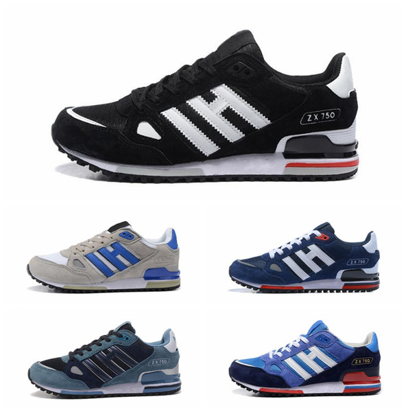 Wholesale EDITEX Originals ZX750 Sneakers zx 750 for Men and Women Athletic Breathable Running Shoes Free Shipping