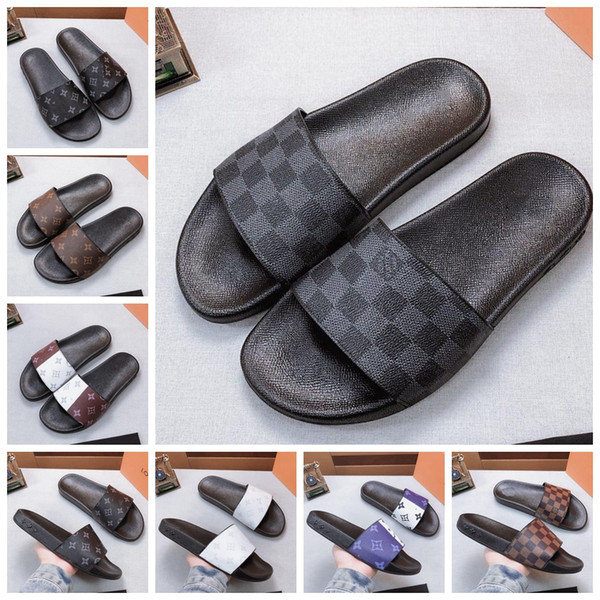 With Box High Quality Sandals Slippers Beach Slide Fashion Scuffs Slippers Indoor Shoes Sneaker Casual Shoes Eu:35-45 by shoe02