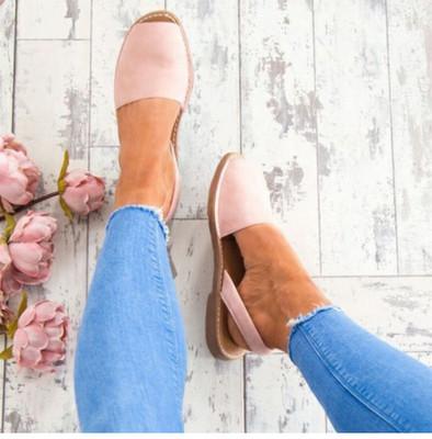 2018 Large Size Sandals WOMEN'S Flat Shoes Summer Summer Women Flat Sho