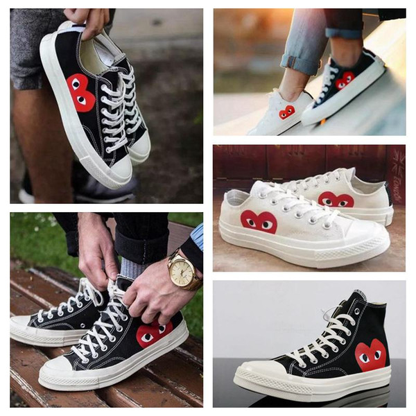 [Original Box]2017 1970s Original Shoes For Men Women Running Sneakers Low High Top Skate Big Eye Fashion Casual Free Shipping