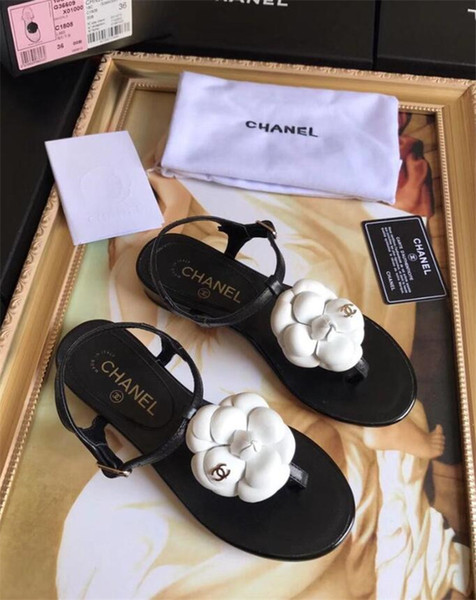 women's sandals designer shoes luxury slides summer fashion wide flat sandals and slippers