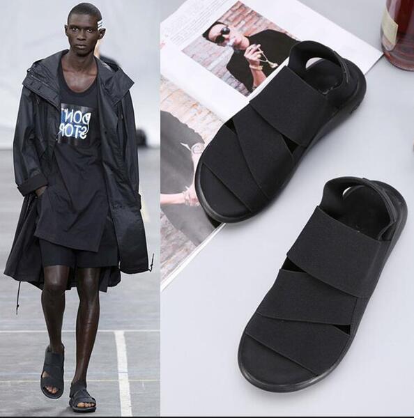 Top Designer Y-3 QASA Sandals Hot Men Women black Anti-slipping Quick-drying Outdoor slippers Soft Water Beach Sneakers Shoes 35-45