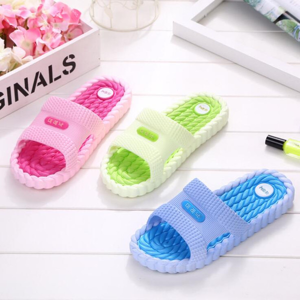 2019. Summer. Soft sole. Women slippers. Wear-resistant. skid-resistant. Beach. Hotel. Indoor. Shower Room. Casual shoes. Scuffs. W8859.