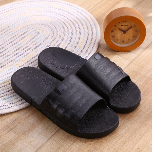 2019. Summer. Soft sole. Men slippers. Wear-resistant. skid-resistant. Beach. Hotel. Indoor. Shower Room. Casual shoes. Scuffs. W1838M.