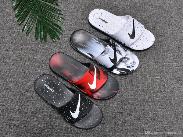 NEW Sports Summer men Breathable Comfort Slippers Style Slides with air bubbles Sandals Platform SIZE 40-45