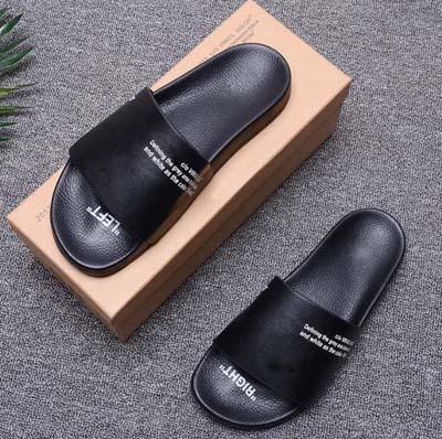 New Fashion Summer Slipper Men Comfortable Casual Sandals Brand Designer Slippers Mens Leisure Off Blue Black White Online