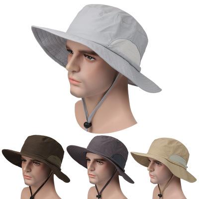 Outdoor Hat Visor Cap Male Bonnet General Trendsetter In Summer Vogue Men Women Straw Hats Cap Speed Dry UV Sunscreen