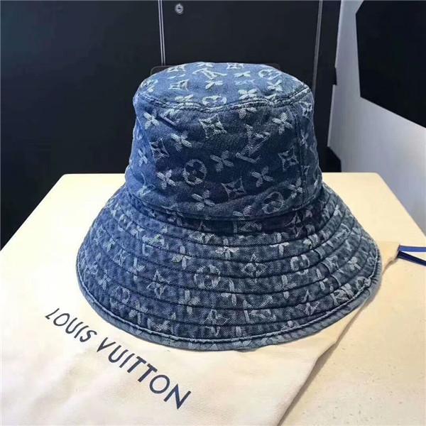 2019 The New Style Denim fabricColor Bucket Hat Fisherman Hat outdoor travel Sun Cap Hats for Women