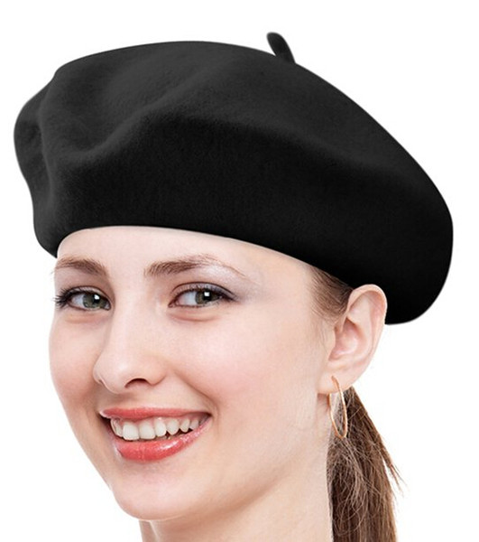 New arrive Spring Autumn woman Wool beret hats Princess hat Caps MOQ:50PCS DHL Free shipping