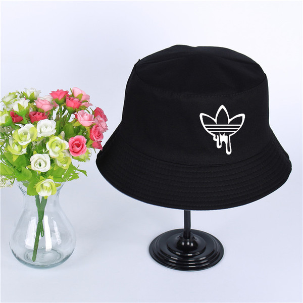 Fashion Print ADI Summer hat women men Panama bucket cap Print ADI of the design flat visor fisherman hat wide-brimmed hat