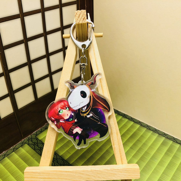 Anime The Ancient Magus' Bride Key Chain Chise Hatori Elias Ainsworth Keyring Key Chains