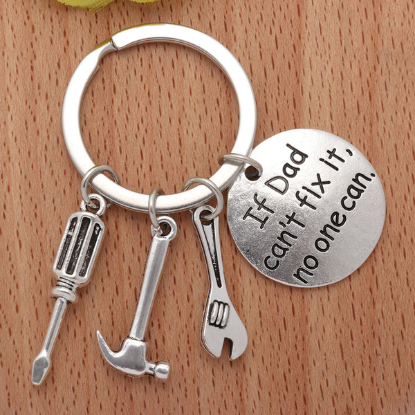 NEW Keychain Daddy Key Rings Hand Tools Gift 