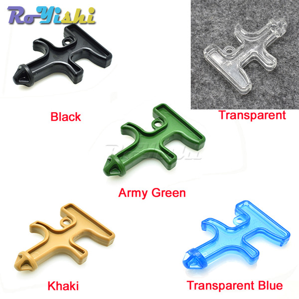 5pcs/lot Nylon Plastic Steel Stinger Duron Self-Defense Tactical Protection Tool Drill Key Chain