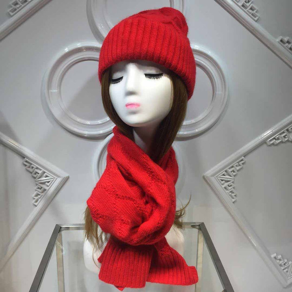 New fashion Hihg Quality Classic c cashmere Scarf Luxury Designer womens luxury brands Scarf two Piece suit hat fashion scarves with box