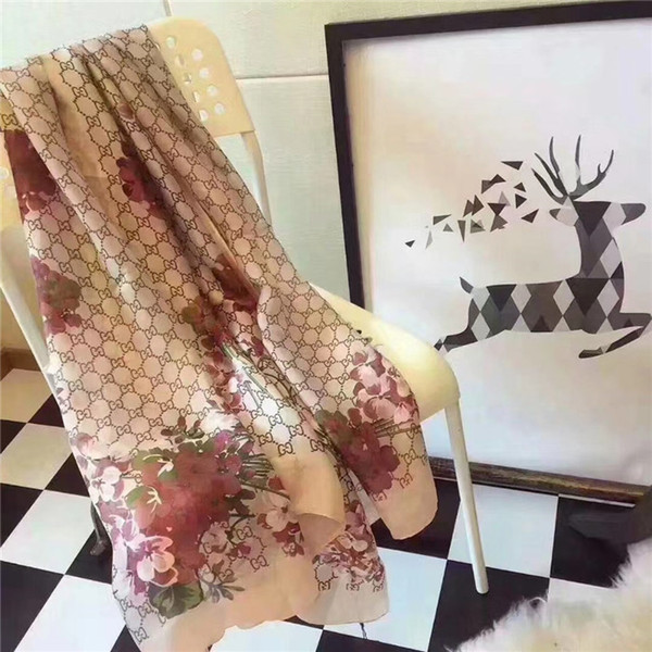 12 style brand women scarf 180x90cm Scarves brands silk design Scarfs high quality fashion Print pattern design Shaw