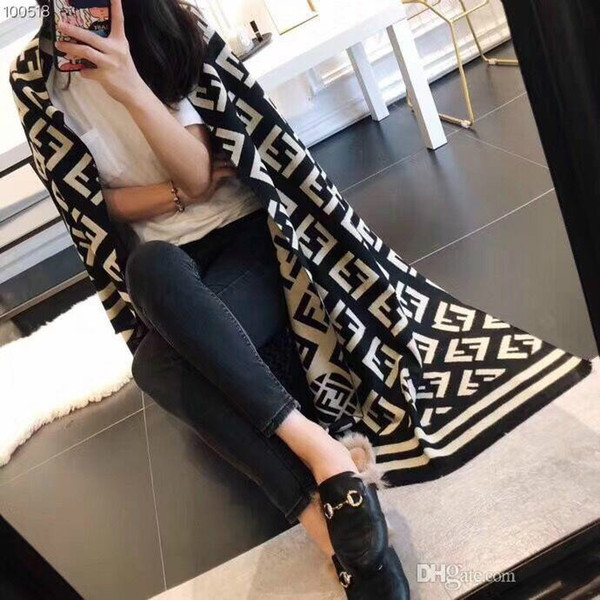 Luxury Cashmere Scarf Designer Shawl Design Fashion Brand Autumn Winter 180*65CM Women Classic Scarf Pashmina Shawl Wrap