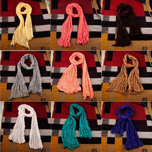 Fashion Spain Scarf Women 28 Colorful Cotton And Linen Fold Long Shawl Scarves Loop Infinity Scarves 1805001