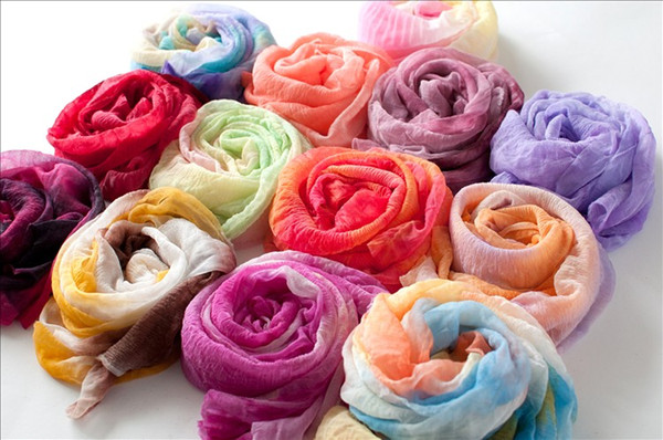 wholesale multicolor fashion cheapest scarves for women shawl elegant wrap infinity cotton scarf