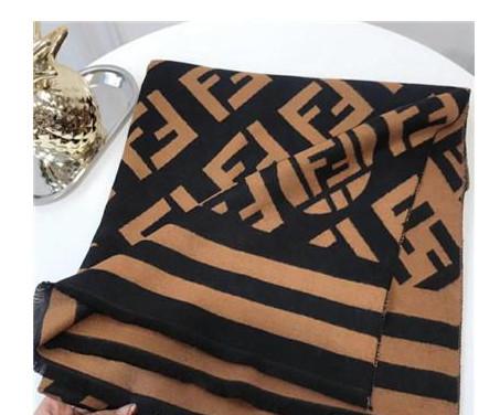 Designer Winter Wool Scarf Pashmina for Women 2018 New Warm Vivienne Blanket Scarfs Scarves Wool Cashmere Cotton Scarf Gifts 180x65cm top