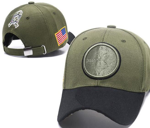 2018 Fan's store Pittsburgh Hat outlet sunhat headwear Snapback Caps Adjustable USA Flag Olive Salute To Service Limited snapbacks hats