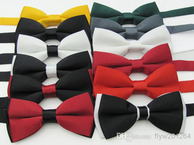 Free DHL Fedex shipping Hot Sale! Mens Bow Tie men's ties Wedding bowtie men's silk bow tie 24 colors for choice,110pcs/lot