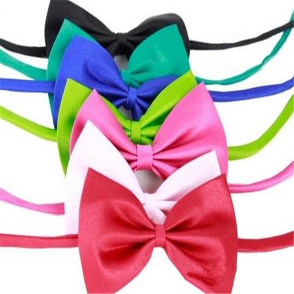 Pet Bow Tie Dog Bow Tie Small for Dress Suit Bib with Tie Cat Ties Fashion Accessories DHL Free