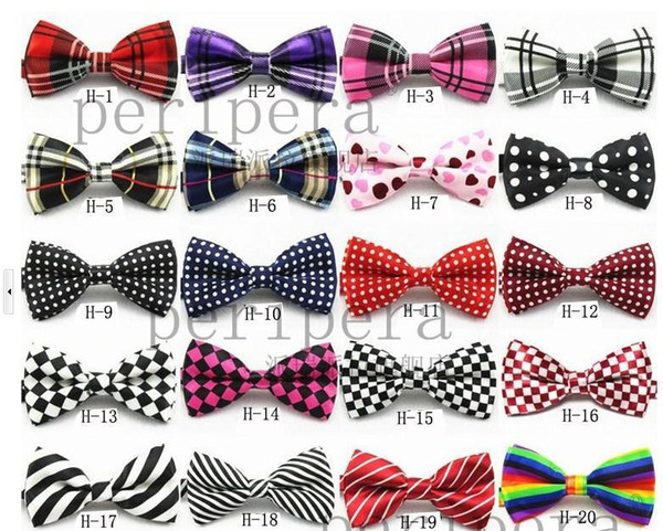 Unisex Neck Bowtie Bow Ties For Men Women Adjustable Bow Tie High Quality Metal Adjustment Buckles Multi-style