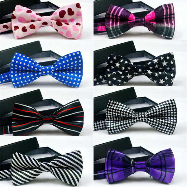 High quality Fashion Men printing Bow Ties Neckwear women bowties Unisex Wedding Bow Tie free shipping