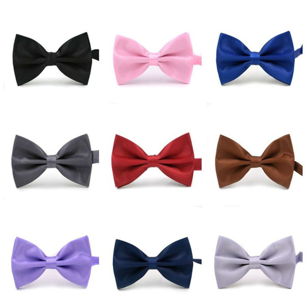 black red purple bow tie bowties for Men Wedding party Women Neckwear Children Kids Boys Bow Ties mens womens fashion accessories wholesale