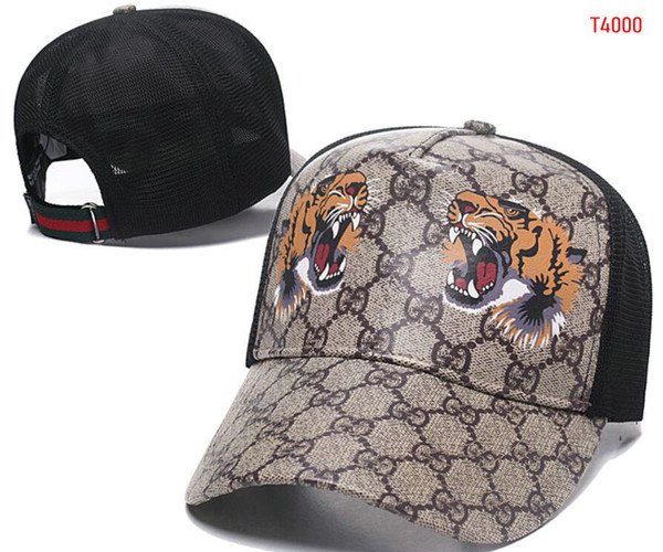 Newest luxury Brand Strapback Cap italy Tiger head Casquette Adjustable Hats casual men women Hip hop polo Baseball Hat travel hat sunhat 03