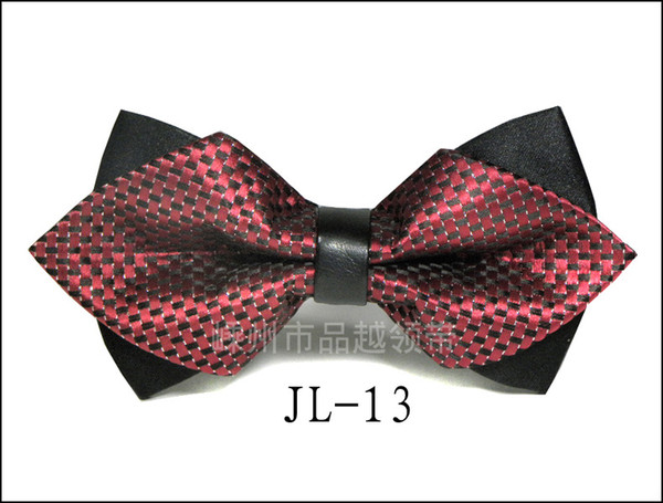 Luxury Boutique Fashion Metal Bow Ties for Men Women Wedding Party Butterfly Bowtie Gravata Slim Black Bow Tie Cravat