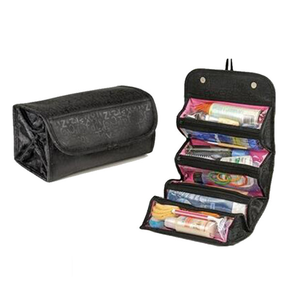 Designer-Multi-functional Large Cosmetic Bag Storage Bags Toiletry Bag makeup bags rolls up travel Wholesale and Retail